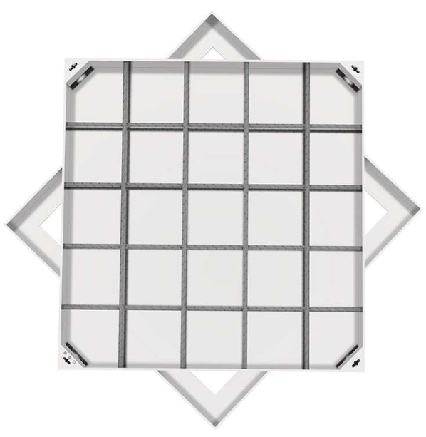 定远不锈钢方井展示